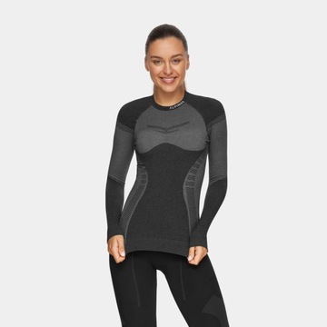Bluza termoaktywna damska Alpinus Pro Miyabi Edition szara GT43230 r.M