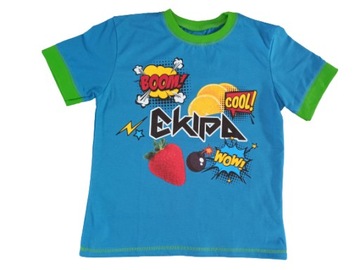 Bluzka KRÓTKI RĘKAW T-SHIRT KOSZULKA 152 Ekipa