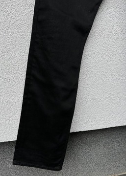 Tommy Hilfiger Denim W34 L32 RYDER REGULAR czarne spodnie jeansowe