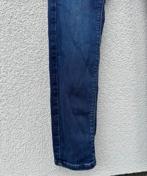 Tommy Hilfiger Denim W28 L30 granatowe spodnie jeansowe damskie skinny