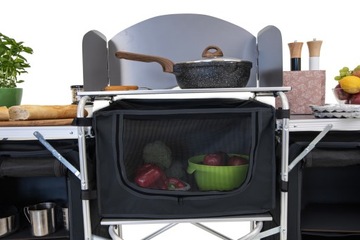 KUCHNIA TURYSTYCZNA SZAFKA składana ogrodowy torba KEMPINGOWY stolik, JUMI,