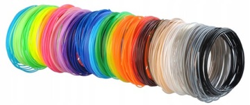 СНЯТКИ ДЛЯ НИТИ 100 м ДЛЯ 3D РУЧКИ PLA MIX COLOR 10x10 м НАБОР 3D РУЧКИ