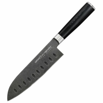 Samura MO-V Stonewash nóż kuchenny Santoku 180mm