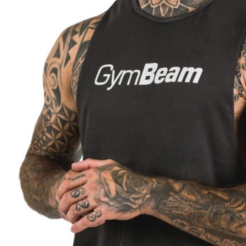 Спортивная тренировочная рубашка DRYING TANK TOP GymBeam L серый