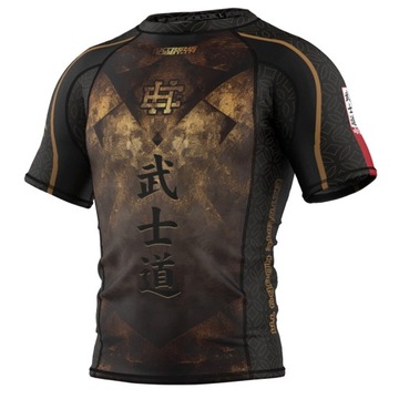 Rashguard Męski na Siłownię Koszulka Treningowa EXTREME HOBBY BUSHIDO L