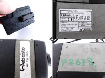 WEBASTO AIR TOP 2000 ST 12V 2.0KW ДИЗЕЛЬ 2018 ГОДА DUCATO MASTER HEATING