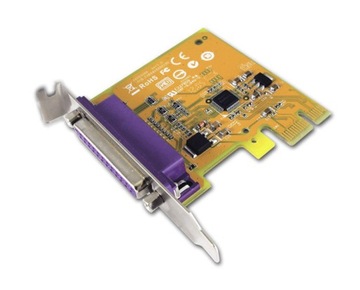 KONTROLER LPT SUNIX PAR6408A PCI-E x1 NISKI PROFIL