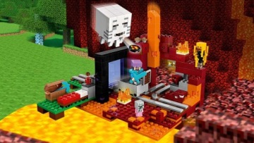 LEGO MINECRAFT 21143 Маленький зомби-портал в Пустоту