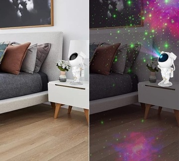 ПРОЕКТОР ЗВЕЗД АСТРОНАВТА для детей, ночной свет, светодиодный лазерный проектор