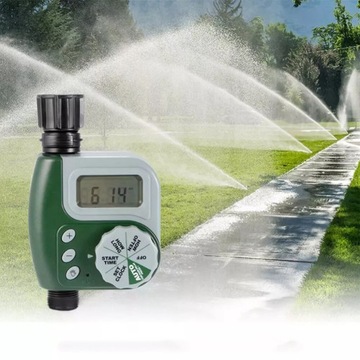 ZEGAR NAWADNIAJĄCY Z POJEDYNCZYM WYJŚCIEM WĘŻA, DO NAWADNIANIA KROPELKOWEGO