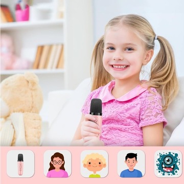 НАБОР ДЛЯ КАРАОКЕ С МИКРОФОНОМ И ДИНАМИКОМ BLUETOOTH