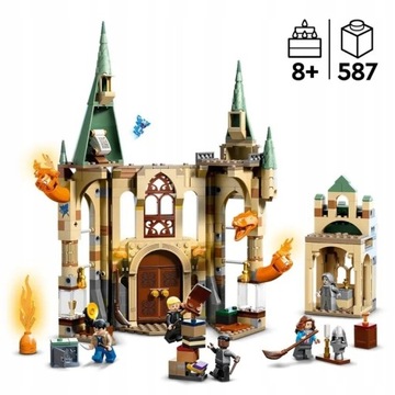 Выручай-комната замка Хогвартс LEGO Harry Potter, 5 фигурок + аксессуары 76413