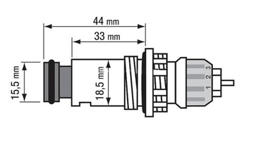 Термостатическая головка Schlosser Danfoss RA-N