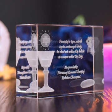 3D CRYSTAL # Стеклянный подарок с вашей преданностью