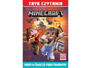 Książka Minecraft Tryb czytania Moby