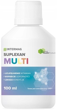 INTERMAG SUPLEXAN MULTI 100ML KOMPLEKS WITAMIN REGENERACJA ODPORNOŚĆ