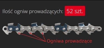 Цепочка OREGON 3/8 1,3мм 52 звена | ПОЛОВИННОЕ ДОЛОТО VXL