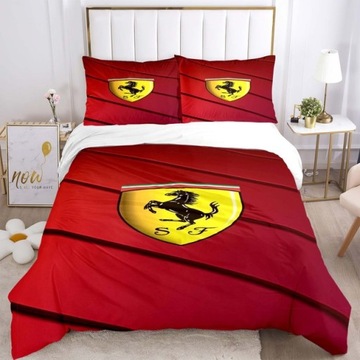 Zestaw pościeli F-Ferrari 3D nadruk bawełniana