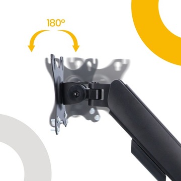 UCHWYT MONITORA 17-32 Regulowany Biurkowy STATYW PODSTAWA Stojak Ramię WX-W