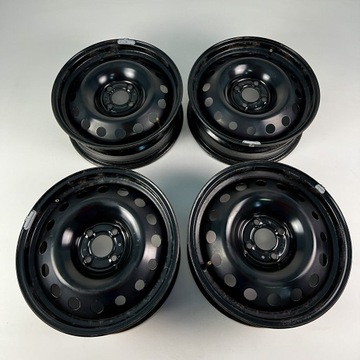 4× DISK OCELOVÝ RENAULT OE CAPTUR 6.5" X 16" 4X100 ET 40