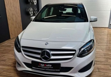 Mercedes Klasa B W246 Sports Tourer 250 BlueEFFICIENCY 211KM 2015 Mercedes-Benz Klasa B 250 211KM LED SKORY perfekcyjny GWARANCJA HARMA, zdjęcie 14