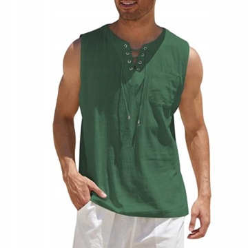 Męska Letnia Kamizelka Codzienna,5XL