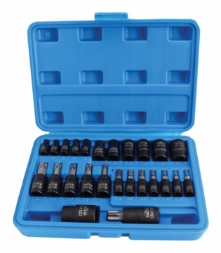 KLUCZE NASADOWE TORX-E 1/4