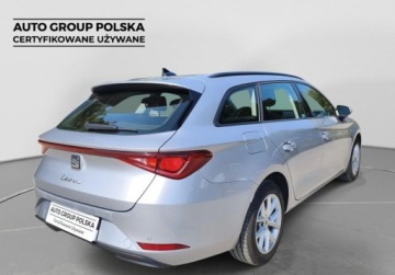 Seat Leon IV Sportstourer 2.0 TDI CR 115KM 2022 Seat Leon Style, FV 23, Tempomat, Klimatyzacja, Czujniki, Asystenci, Salon, zdjęcie 5