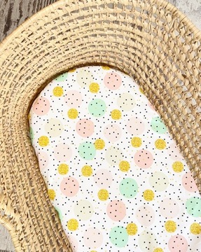 PRZEŚCIERADŁO BAWEŁ PREMIUM do GONDOLI KOSZ kropki