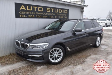 BMW Seria 5 G30-G31 Touring 520d 190KM 2019 BMW Seria 5 Kamera360 Head-Up Wirtual Digital-Key SkoryPamiec Asystenty