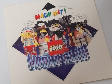 Наклейки LEGO System World Club Castle Western Space