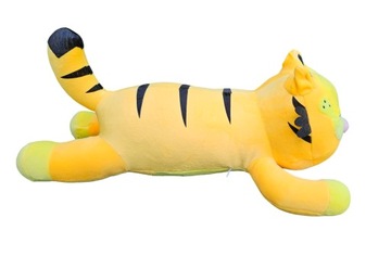 DUŻA MASKOTKA PRZYTULANKA PLUSZAK KOT GARFIELD PODUSZKA 60 CM XXL NOS RÓŻ