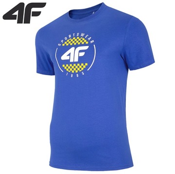 Koszulka Męska zestaw 4F 3 szt. T-shirt TZ01 Bawełniana na co dzień M