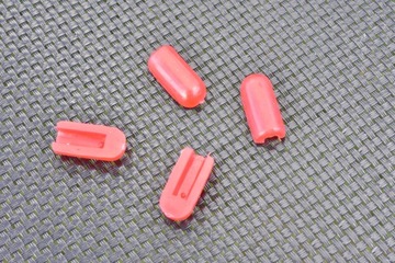 Концевой колпачок Neon 6x12 маленький RED x 2