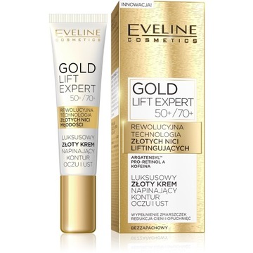 Eveline Gold Lift Expert 50+/70+ Luksusowy złoty k