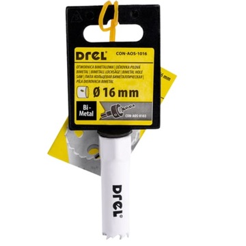 БИМЕТАЛЛИЧЕСКАЯ КОРОНКА ДЛЯ ДЕРЕВА И МЕТАЛЛА 16 мм