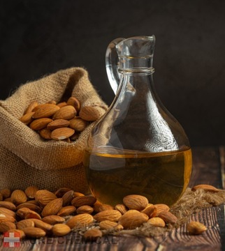 МИНДАЛЬНОЕ МАСЛО ИЗ СЛАДКОГО МИНДАЛЯ 0,5л + НЕРАФИНИРОВАННОЕ КАСТОРОВОЕ МАСЛО 0,5л