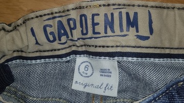 SPODNIE GAP DENIM DZIECIĘCE R. 6 SLIM