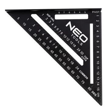 NEO KĄTOWNIK STOLARSKI CIESIELSKI ALUMINIOWY 150mm