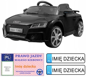 AUDI TT RS AUTO NA AKUMULATOR pilot EVA LED