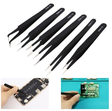 НАБОР МЕТАЛЛИЧЕСКИХ ДВИГАТЕЛЕЙ ESD 6шт. Пинцеты Пинцеты