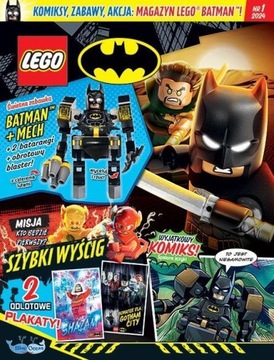 Журнал №. 01/2024 МЕГА-МЕХ LEGO Batman - 212401