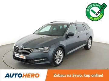Skoda Superb III Kombi Facelifting 2.0 TDI SCR 150KM 2020 Škoda Superb Skoda Superb GRATIS! Pakiet