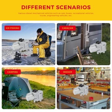 5 КВТ WEBASTO ВОДНЫЙ СТОЯНОЧНЫЙ ОБОГРЕВАТЕЛЬ 12 В, ДИЗЕЛЬ/БЕНЗИН, ОБОГРЕВАТЕЛЬ С ЖК-дисплеем