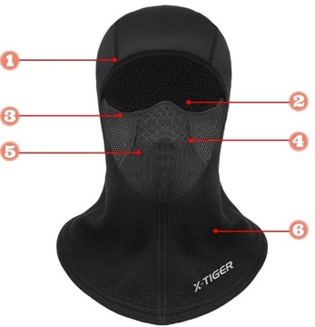 ЗИМНЯЯ ТЕРМОАКТИВНАЯ ТЕПЛАЯ ЛЫЖНАЯ БАЛАЛАВА