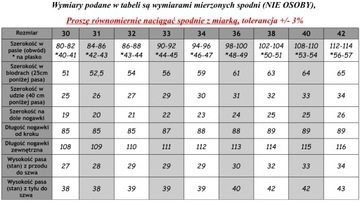 SPODNIE BOJÓWKI ZIELONE MORO Stretch z Paskiem Różne Rozmiary r34 IT/Th