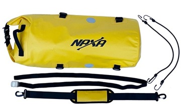 TORBA MOTOCYKLOWA NAXA TW3 WAŁEK NA TYŁ MOTOCYKLA ROLL BAG|30 LITRÓW