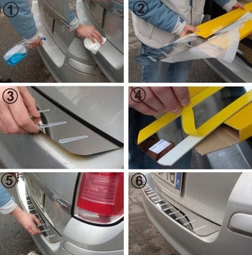 НАКЛАДКА БАМПЕРА НАД VOLVO V60 I ​​FL