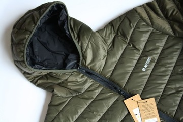 męska kurtka pikowana HI-TEC NOVARA khaki XL