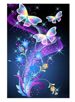 MOTYLE HAFT DIAMENTOWY Diamond Painting 5D 30x40 MOZAIKA DIAMENTOWA HOBBY